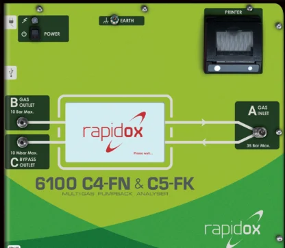Rapidox 6100 C4-FN & C5-FK Multi-Gas Pumpback Analyser