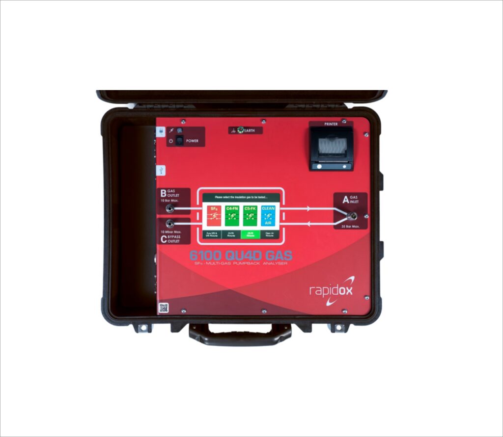 Rapidox 6100 QU4D Multi-Gas Pumpback Analyser