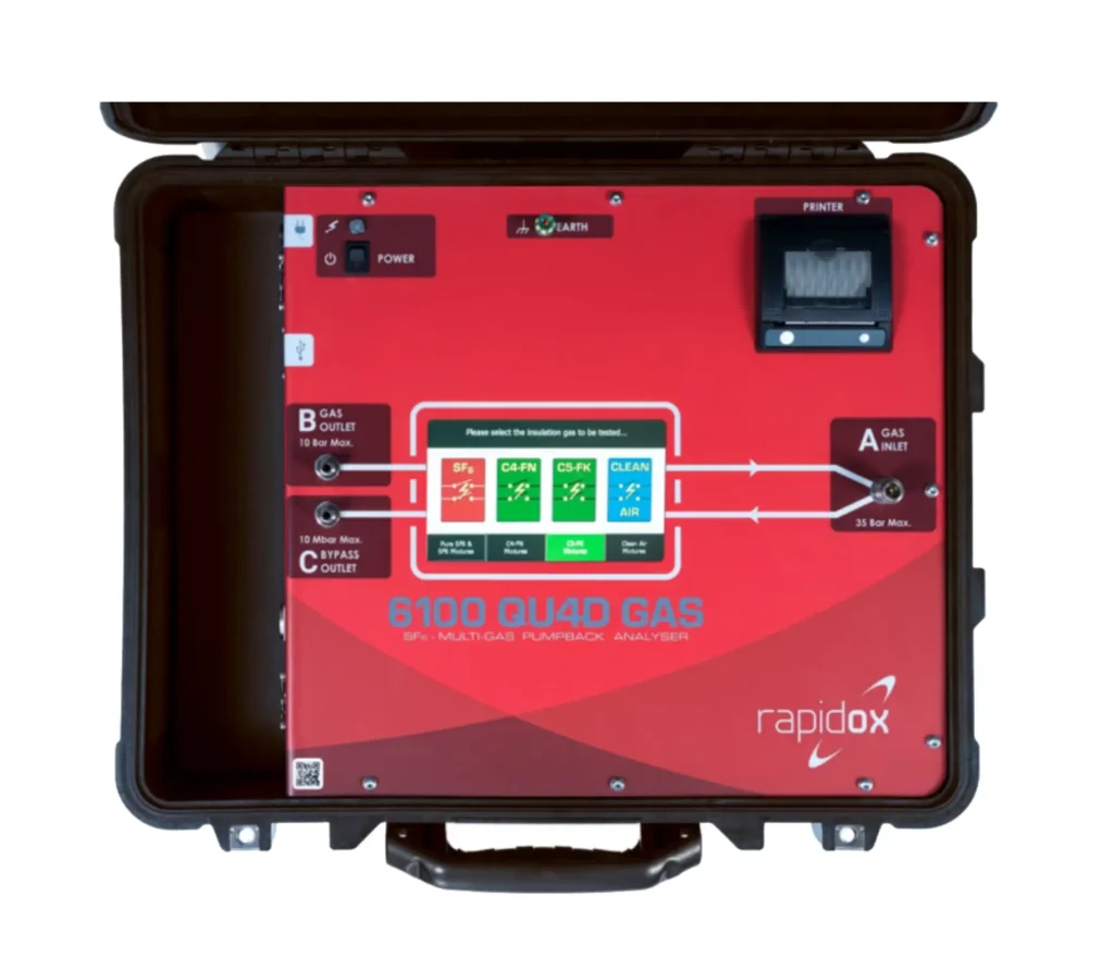 Rapidox 6100 QU4D Multi-Gas Pumpback Analyser