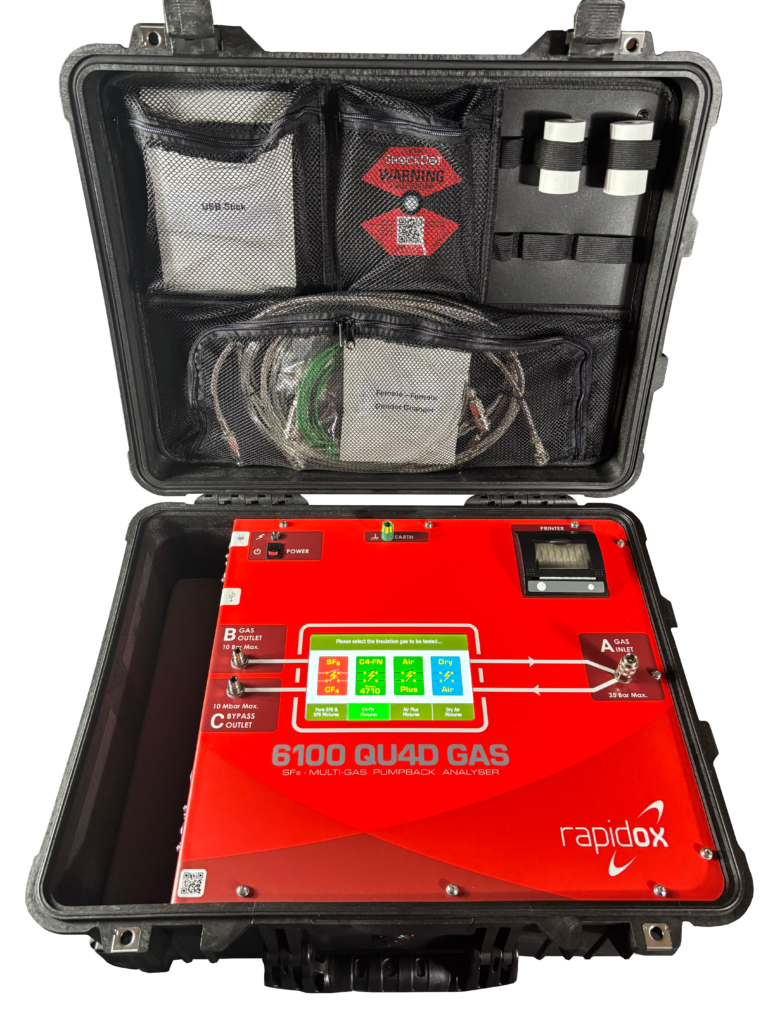 Rapidox 6100 QU4D Multi-Gas Pumpback Analyser