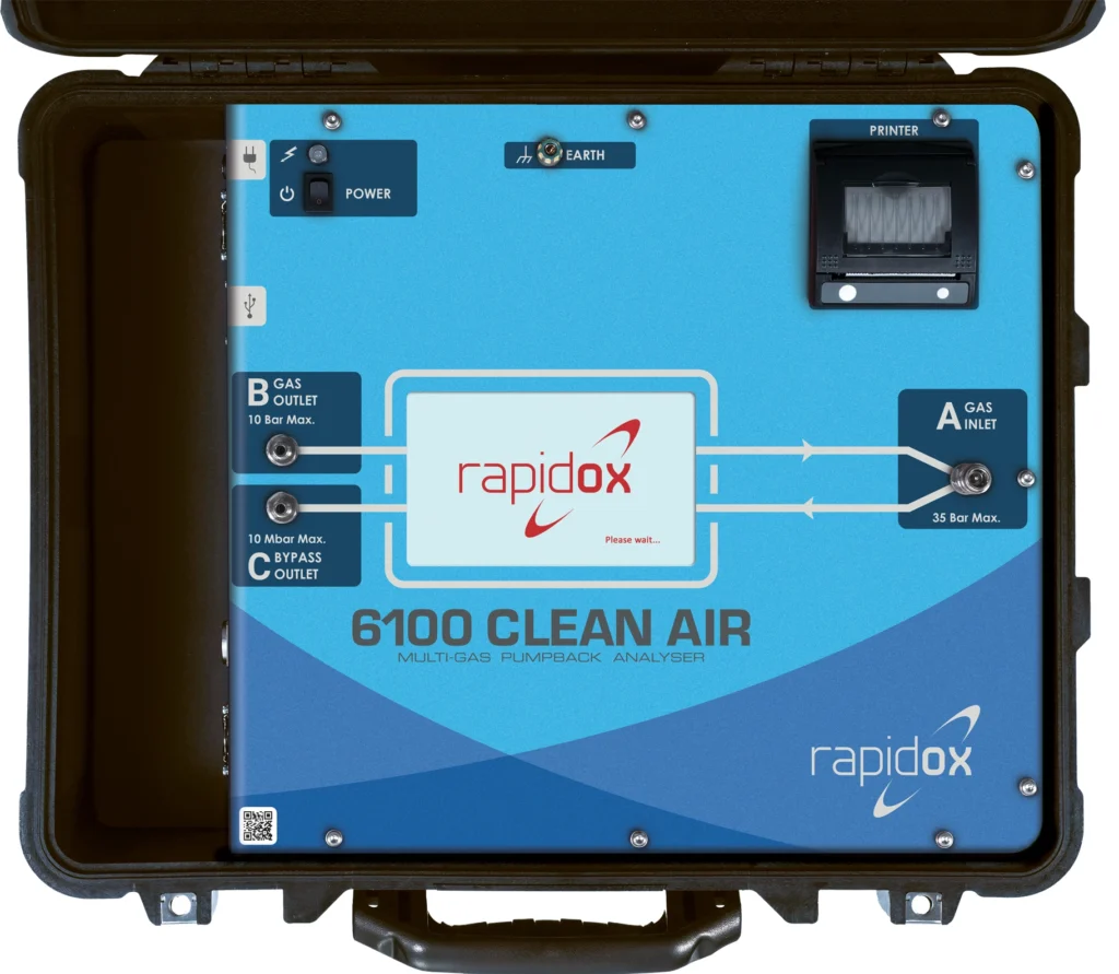 Rapidox 6100 Clean Air Pumpback Analyser