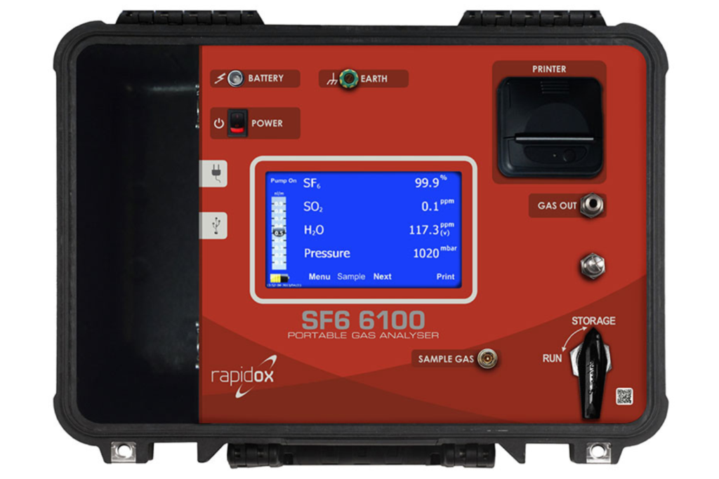 Rapidox SF6 6100 Portable Gas Analyser