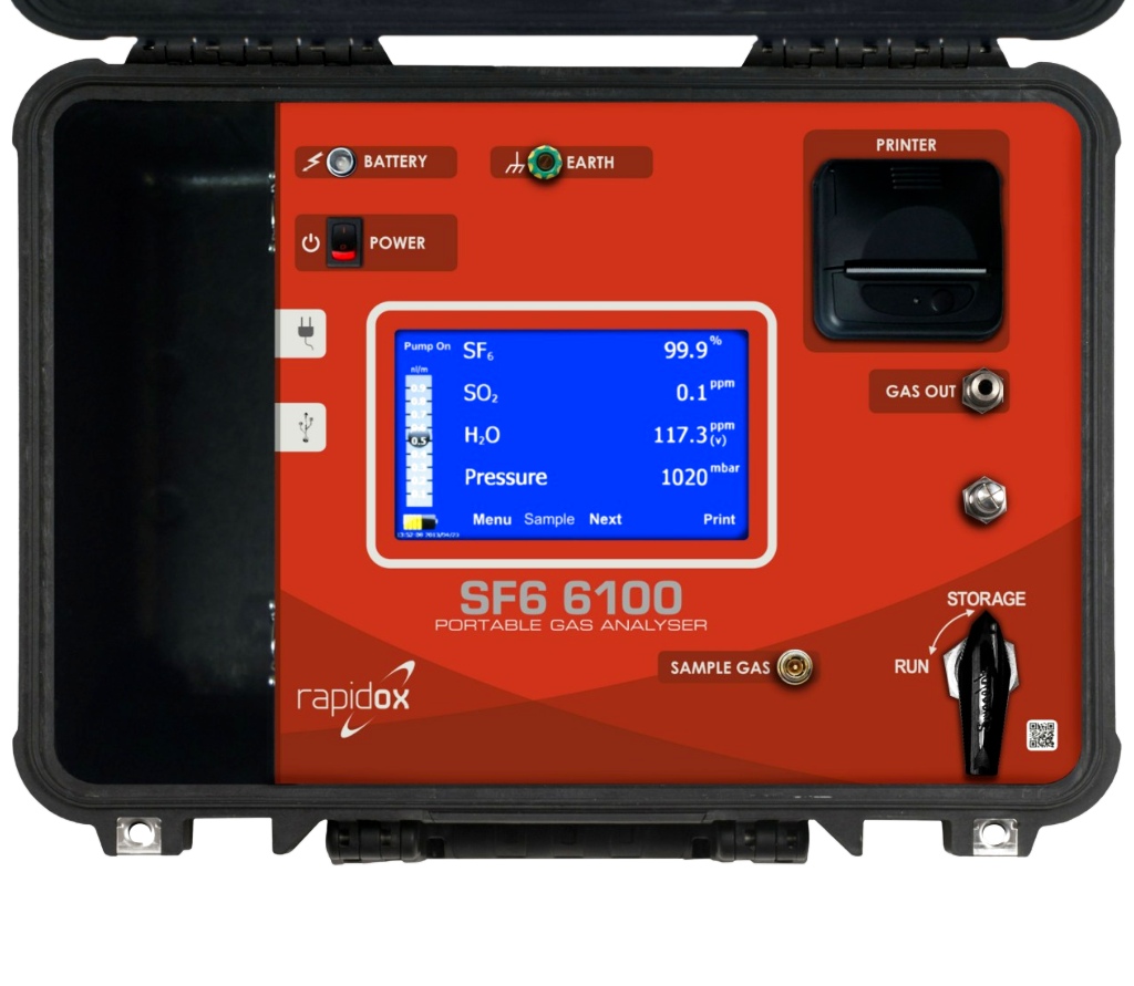 Rapidox SF6 6100 Portable Gas Analyser