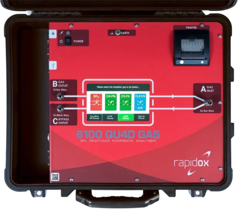 Rapidox 6100 QU4D Multi-Gas Pumpback Analyser